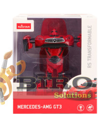 Mașină RASTAR Die cast 1:32 Mercedes-Benz GT3 Transformable car, roșie, 61364
